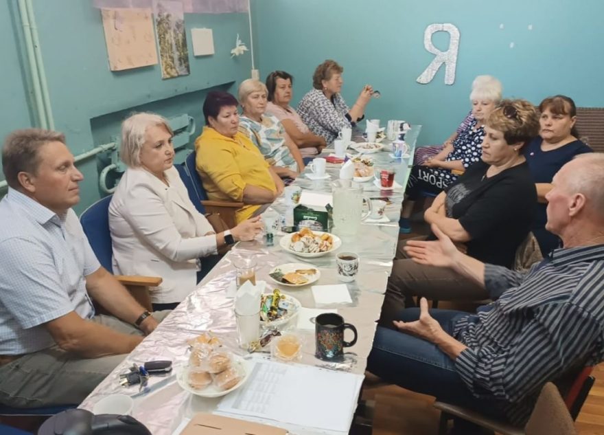 Встречи фракции «Единой России» с жителями Торжокского района