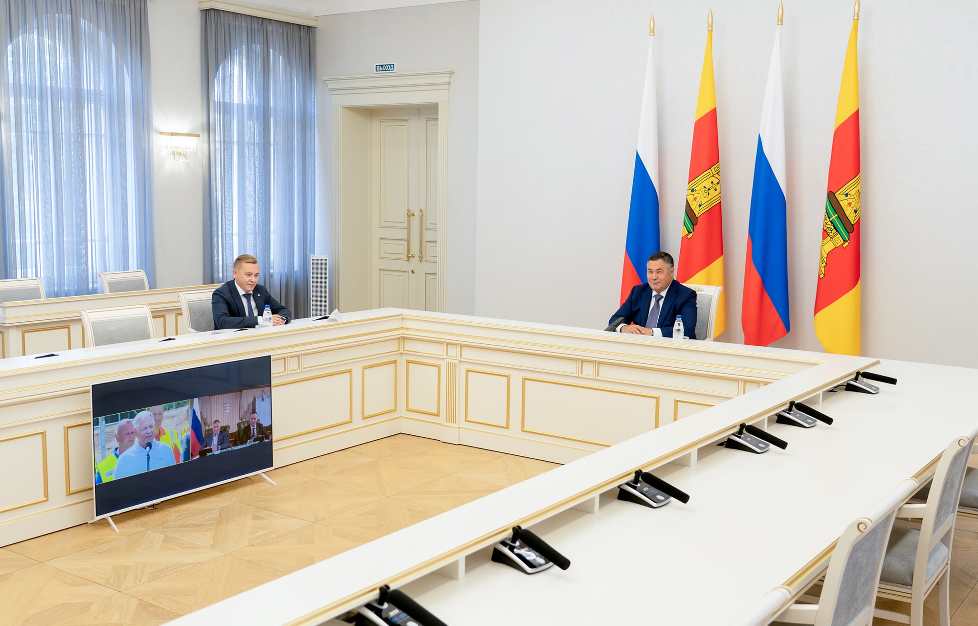 Игорь Руденя принял участие в открытии новой развязки на трассе М-11 «Нева»