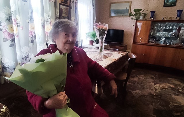 Труженица тыла Вера Григорьева из Твери отметила вековой юбилей