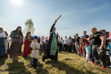 Под Тверью прошел ежегодный молодежный историко-этнографический фестиваль «Новолетие в Васильевском» Под Тверью прошел ежегодный молодежный историко-этнографический фестиваль «Новолетие в Васильевском»