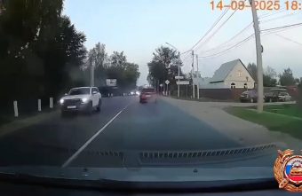 Появилось видео момента смертельного ДТП в Тверской области смертельного