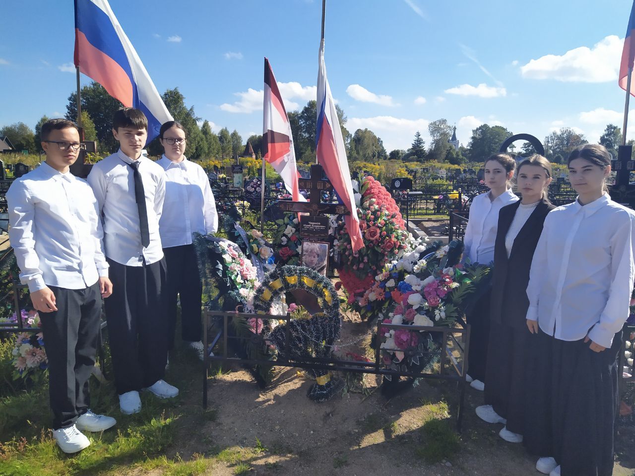 В Тверской области почтили память трех героев СВО