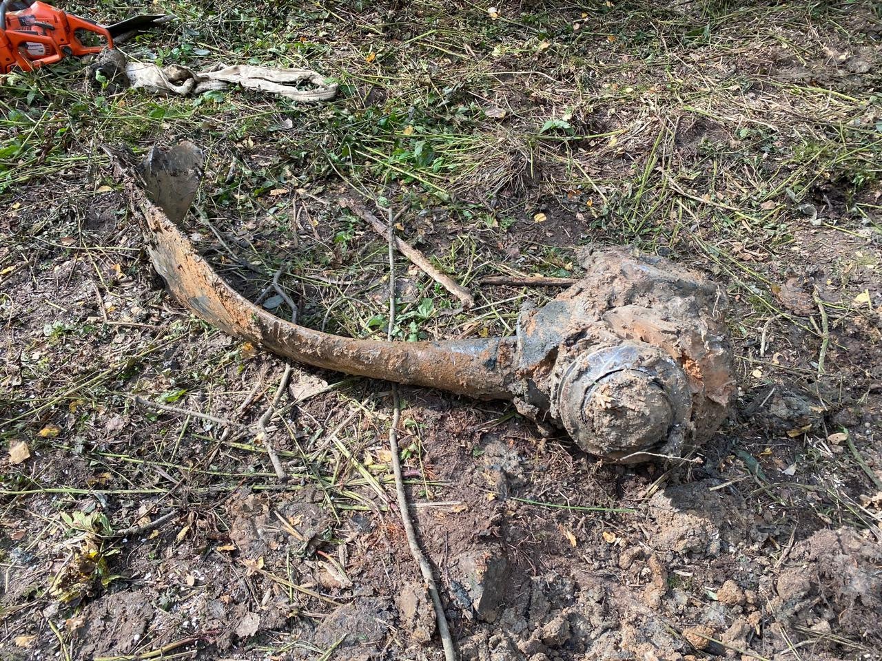 В Тверской области нашли бомбардировщик, горевший в воздухе