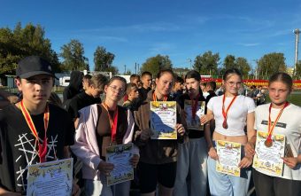 Вышневолоцкие легкоатлеты вернулись домой с десятью медалями медалями