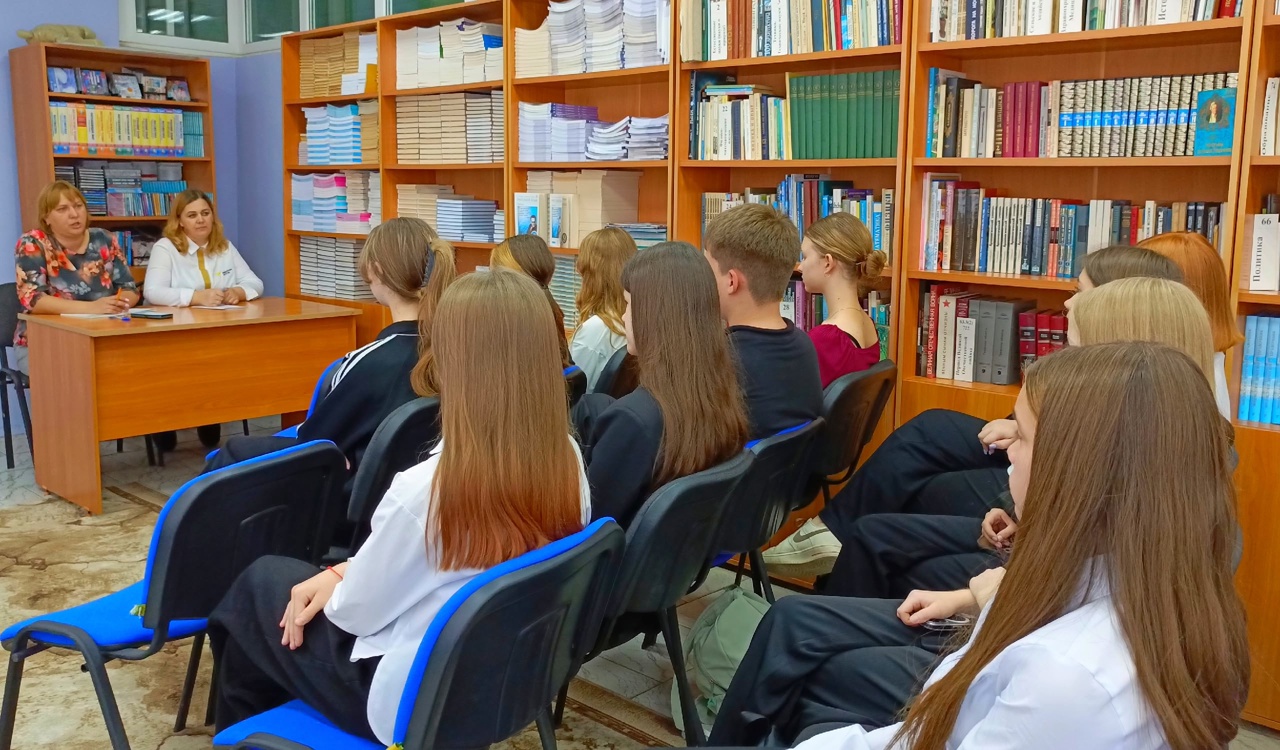 Совет обучающихся Оленинской школы собрался на первое заседание