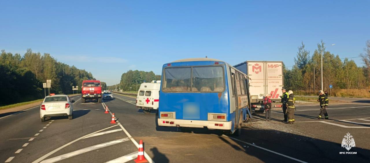 В Тверской области 8 человек пострадали в ДТП с дачным автобусом