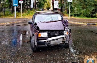 столкновении