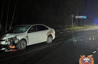 Под Тверью под колесами автомобиля погиб молодой мужчина погиб