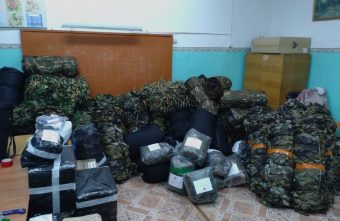 Из Оленино отправилась новая партия гумпомощи