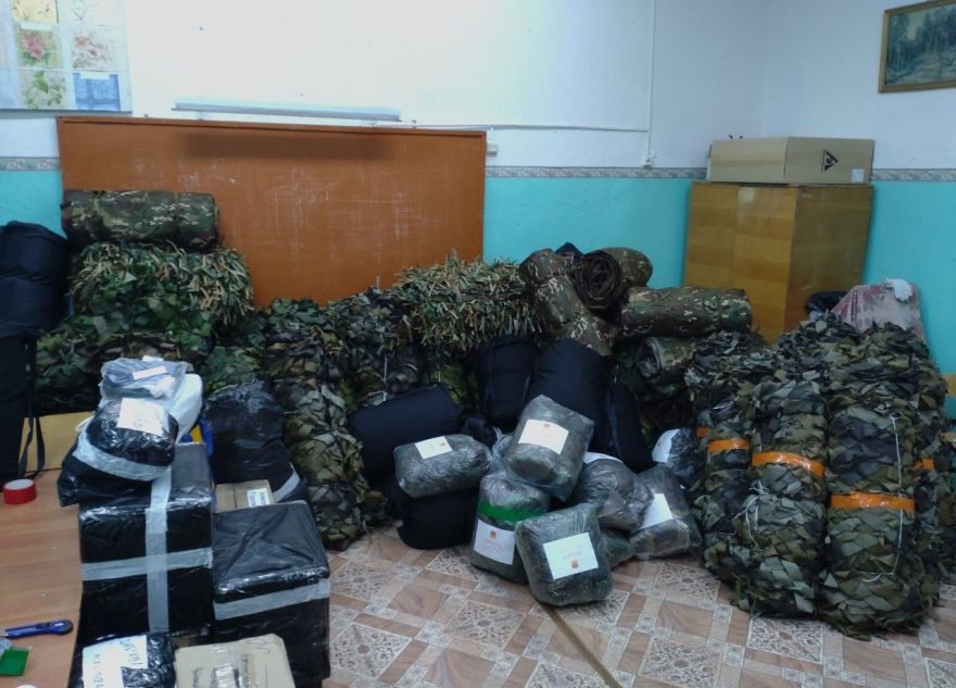 Из Оленино отправилась новая партия гумпомощи