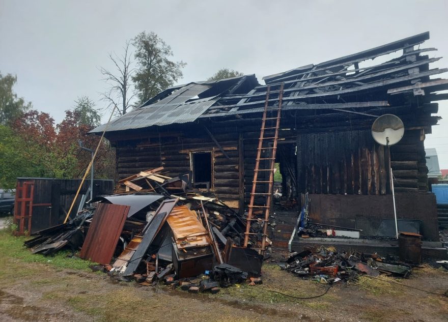 погорельцу