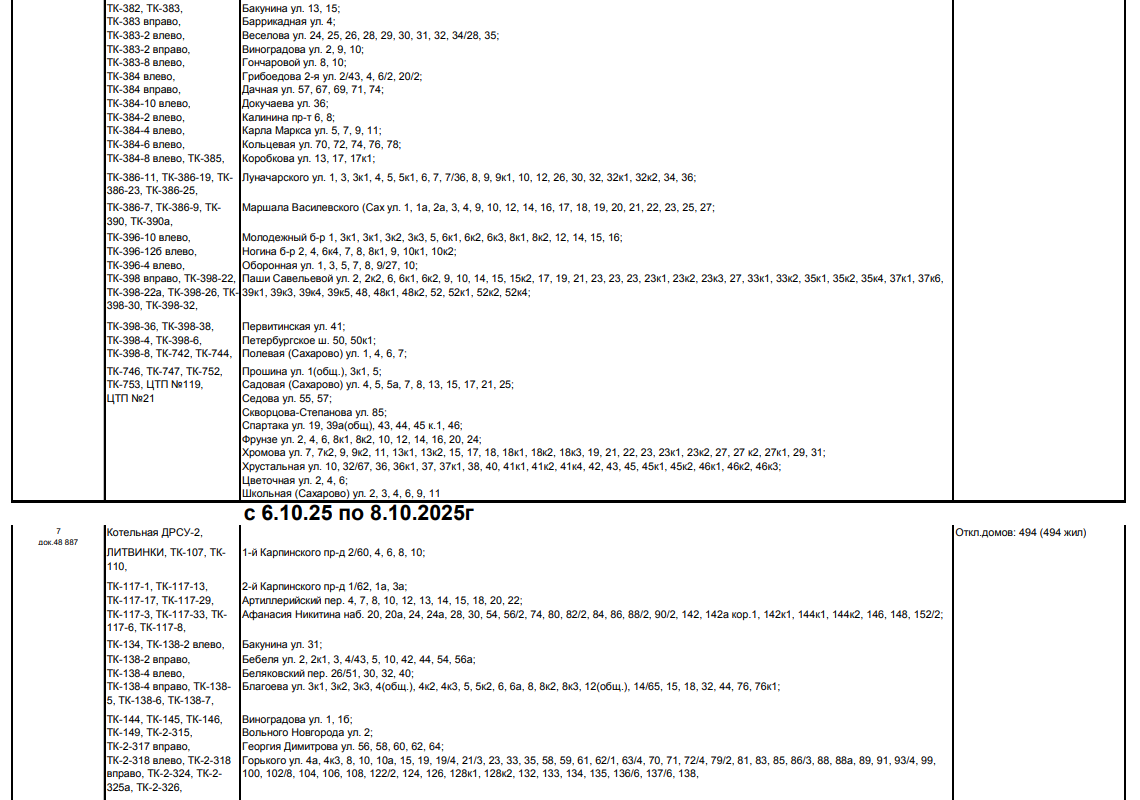 Жители Твери могут узнать, когда в их доме дадут отопление