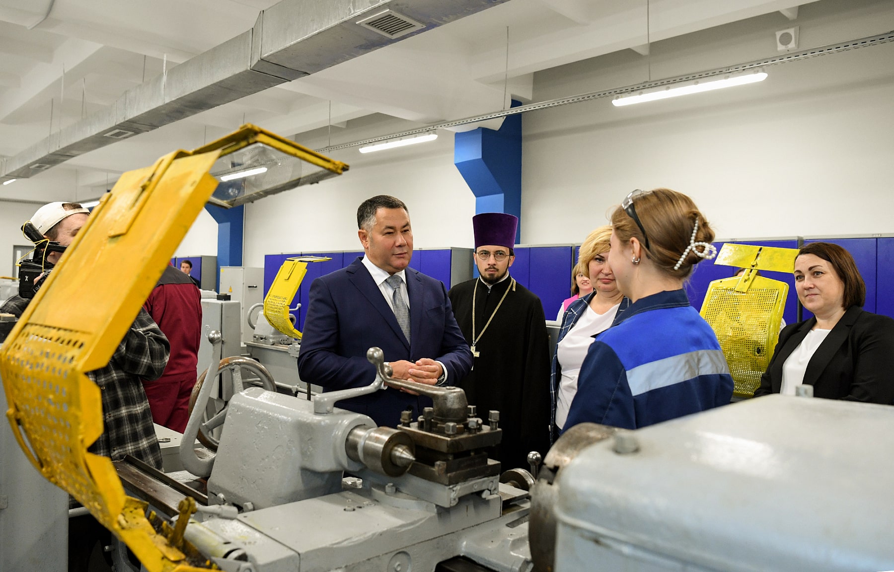 Педагогика, машиностроение и строительство: в колледжах Тверской области открылись новые кластеры Педагогика, машиностроение и строительство: в колледжах Тверской области открылись новые кластеры