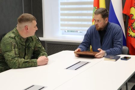 На родину в Тверскую область приехал герой СВО приехал