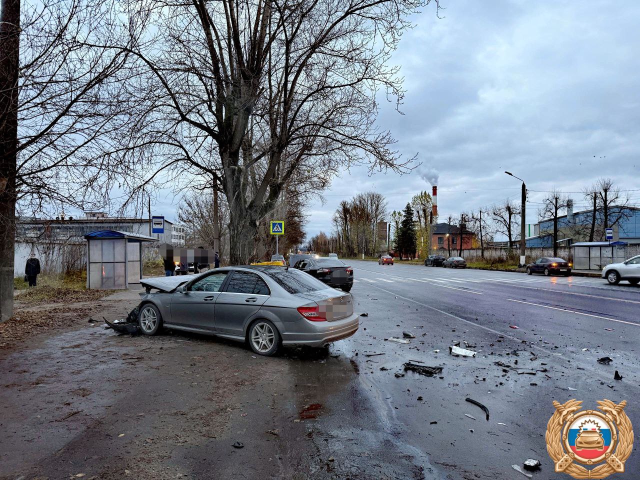 В Твери столкнулись «Форд» и «Мерседес»