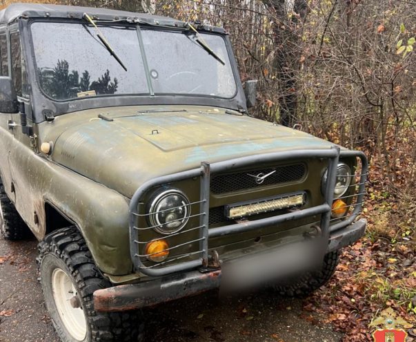 Пьяный житель Тверской области угнал 65-летний УАЗ угнал