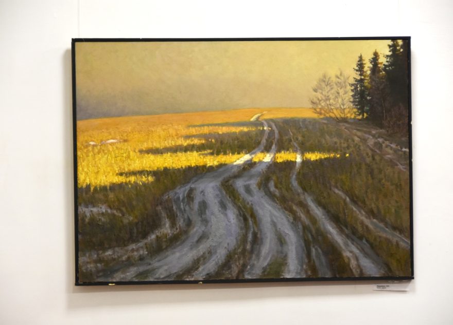 «Пути-дороги»: в Вышнем Волочке открылась выставка Константина Собянина