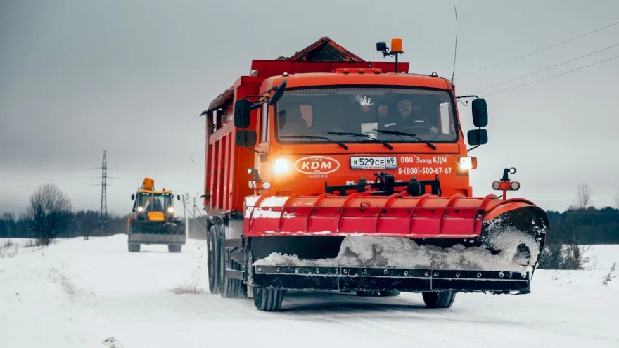 На уборку снега с улиц Твери потратят "кругленькую" сумму снега