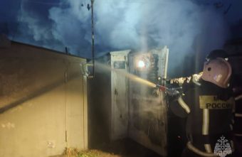 В Твери при пожаре в гараже погиб человек погиб