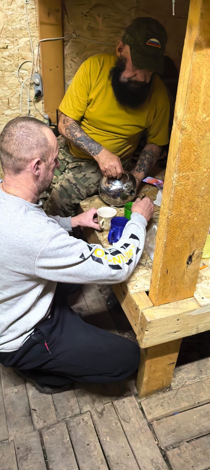 Бойцы СВО из Тверской области ночуют в блиндаже, который появился благодаря землякам