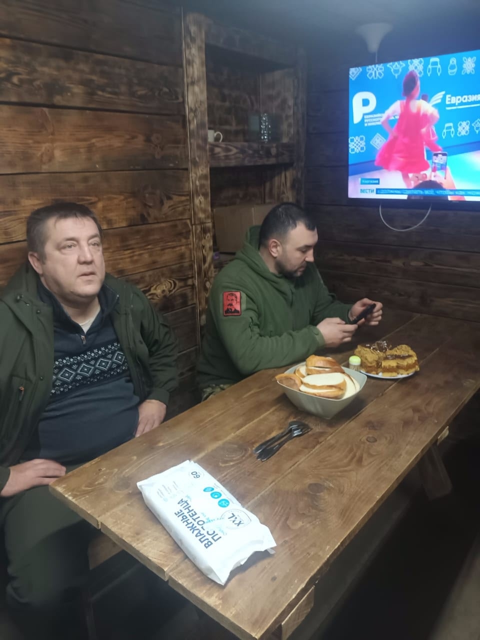 Бойцы СВО из Тверской области ночуют в блиндаже, который появился благодаря землякам