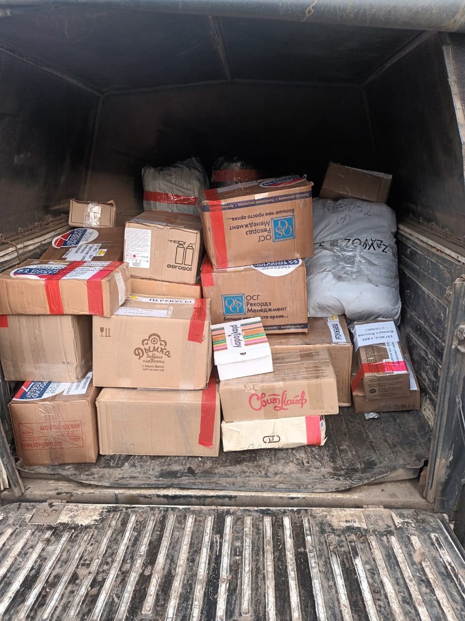 Волонтеры доставили гуманитарный груз бойцам из Кувшинова, Удомли, Торжка и Твери