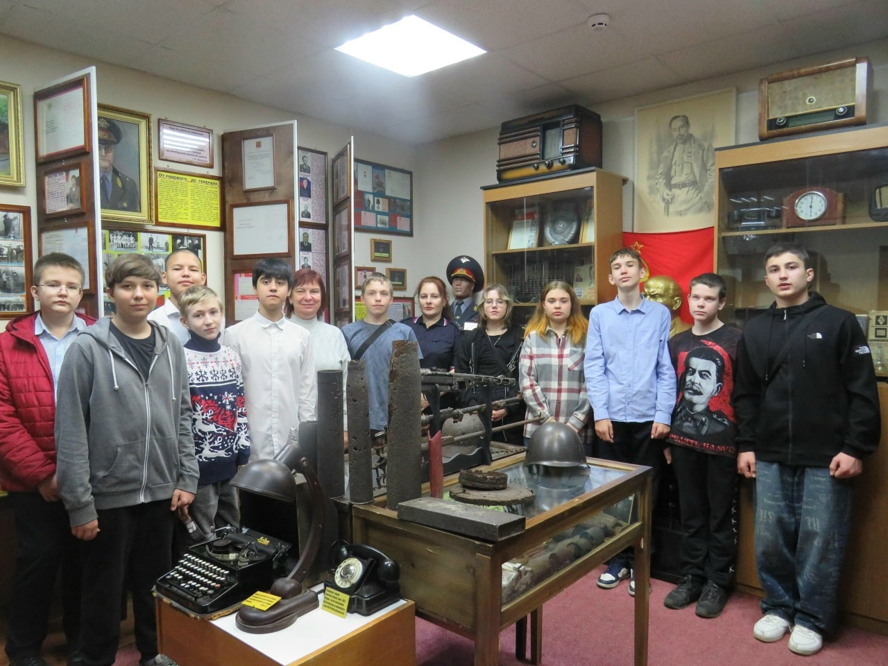 Тверские школьники побывали в гостях у транспортной полиции