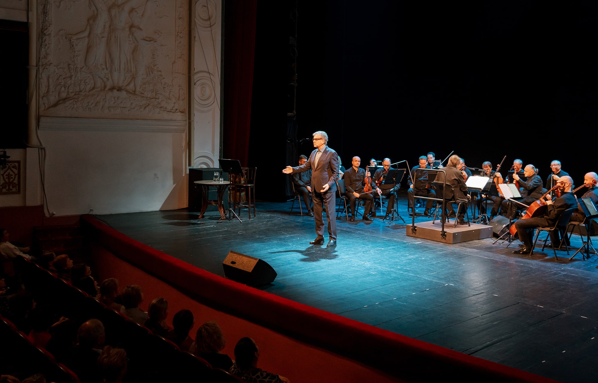 В Твери показали спектакль-концерт с участием Игоря Костолевского и Юрия Башмета