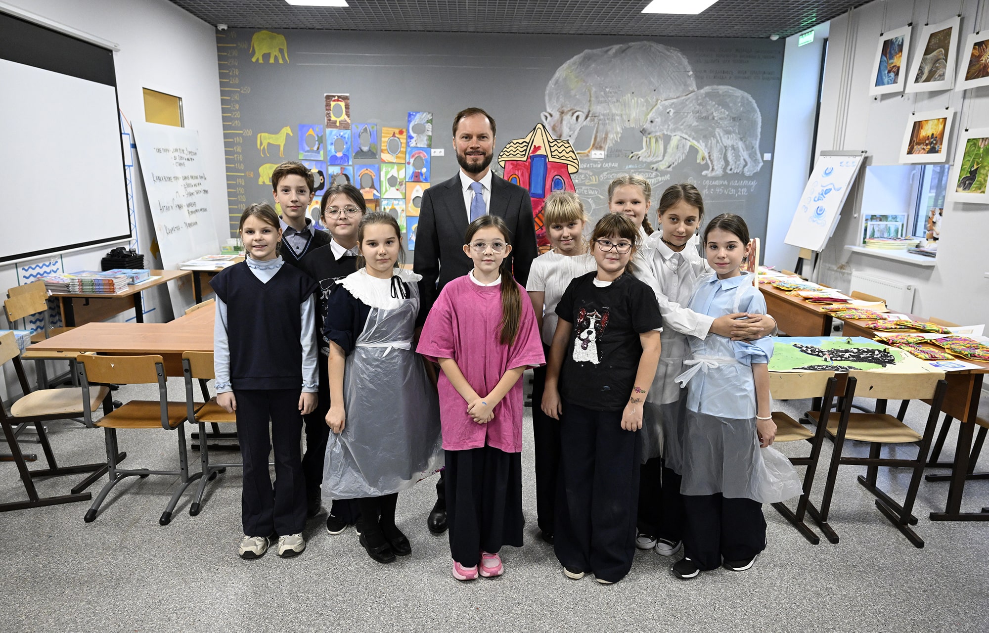 Виталий Королев посетил региональный центр школьного образования «Завидово»