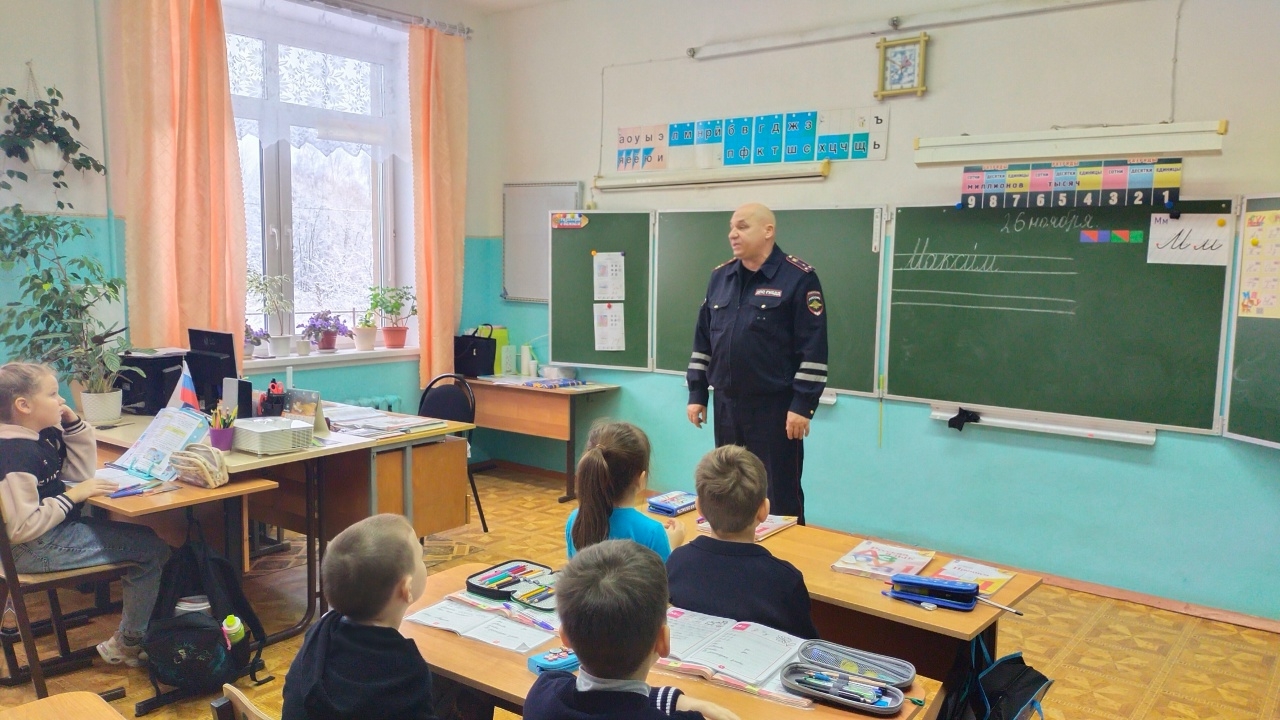 В Калязинском округе юным участникам дорожного движения рассказали о безопасности