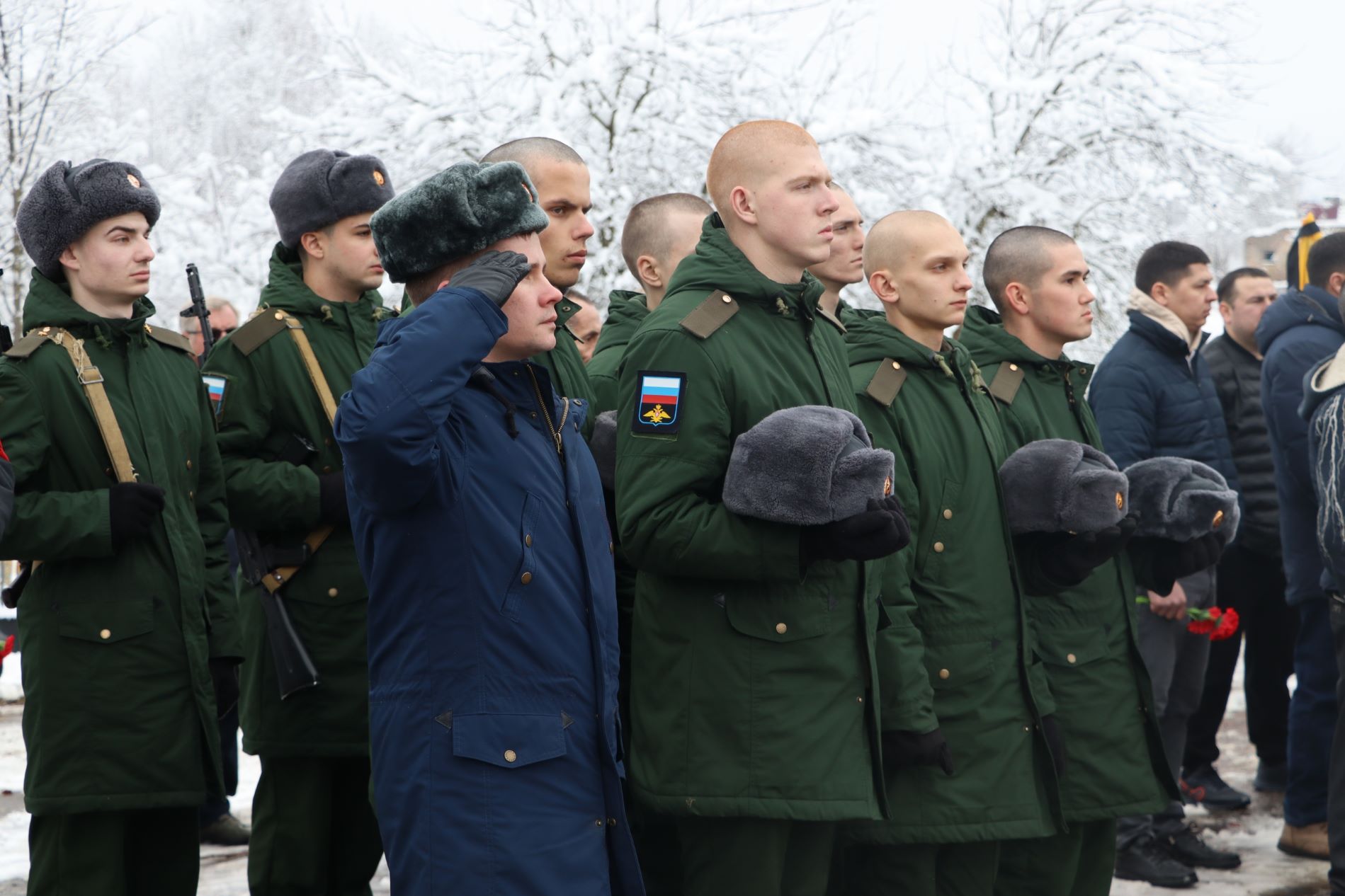 В Тверской области простились с Юрием Мехоношиным, награжденным орденом Мужества