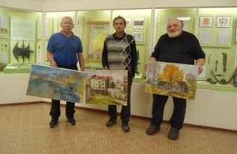 В Андреаполе живописцы в Международный день художника собрались на пленэр