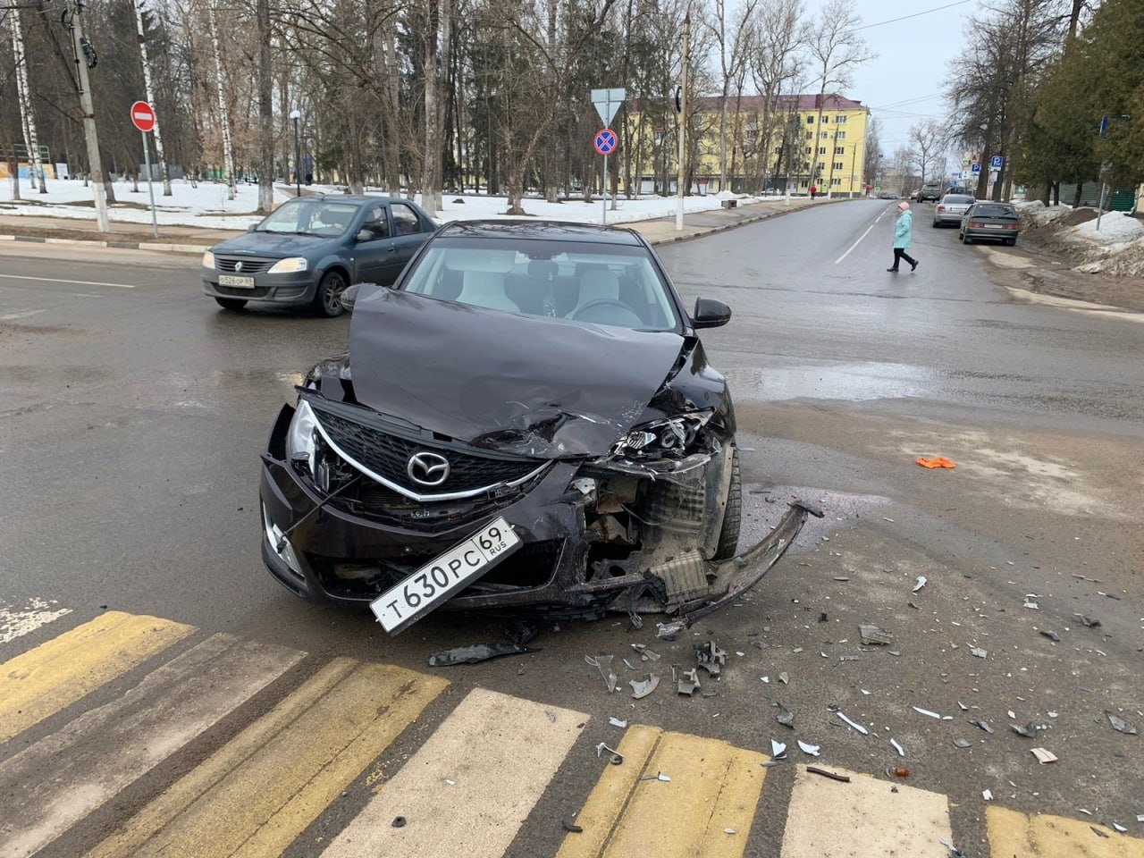 В Тверской области меняется схема движения на аварийном участке