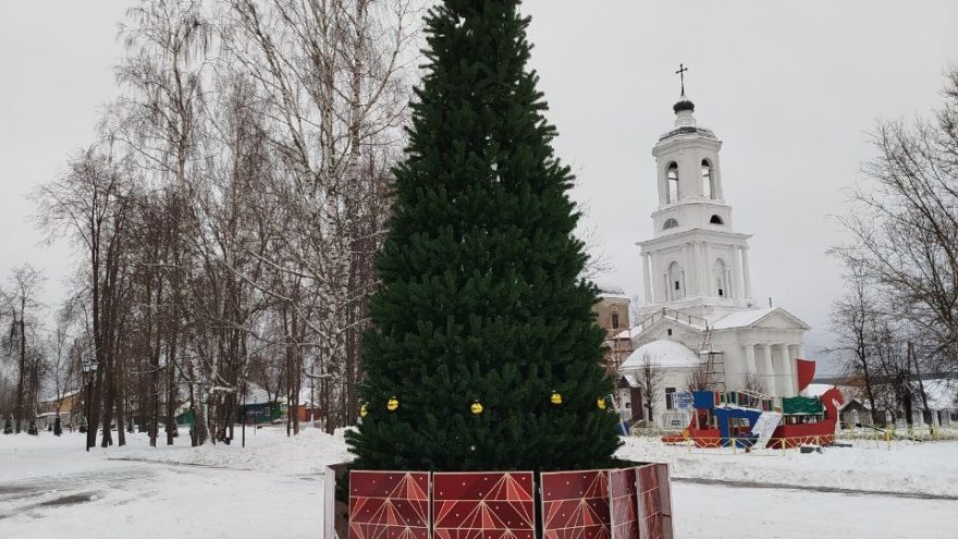 На улицы Тверской области пришло новогоднее чудо