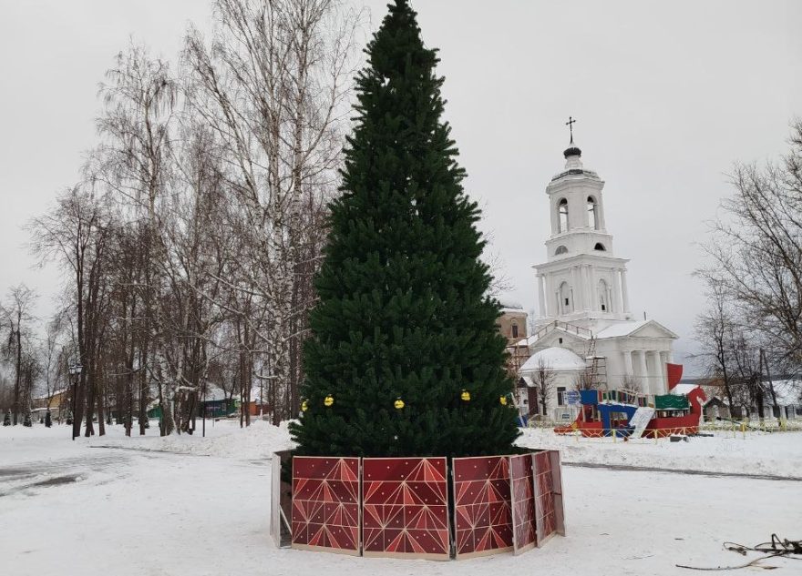 На улицы Тверской области пришло новогоднее чудо