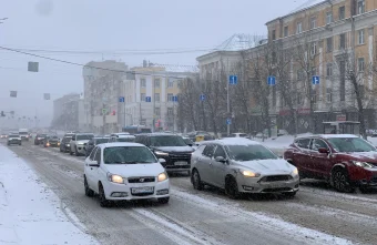 зимний день