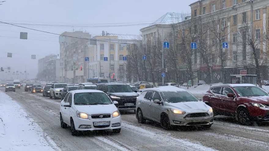 зимний день