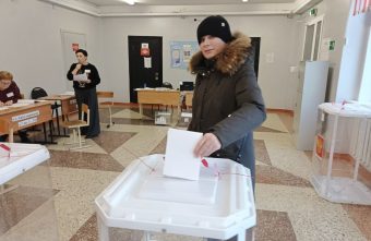 Родственники участников СВО пришли на выборы в Удомельском округе