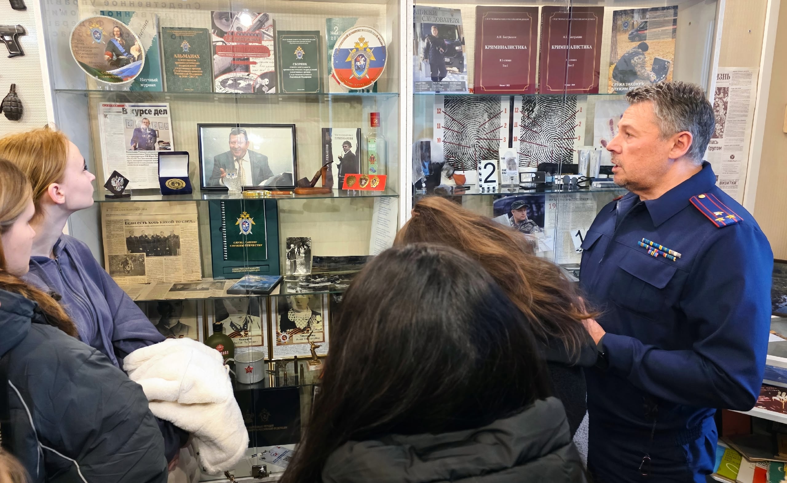 Офицер Следственного комитета России встретился с тверскими студентами