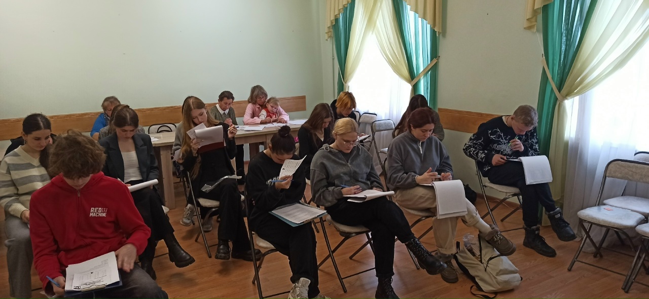 В библиотеке в Калязине написали краеведческий диктант