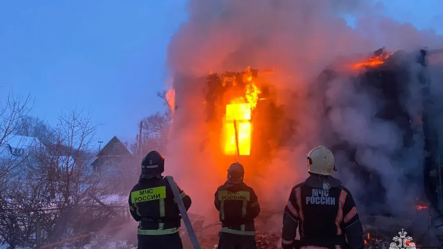 Стали известны подробности пожара под Тверью в котором погиб человек