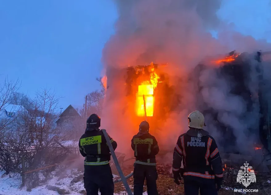 Стали известны подробности пожара под Тверью в котором погиб человек