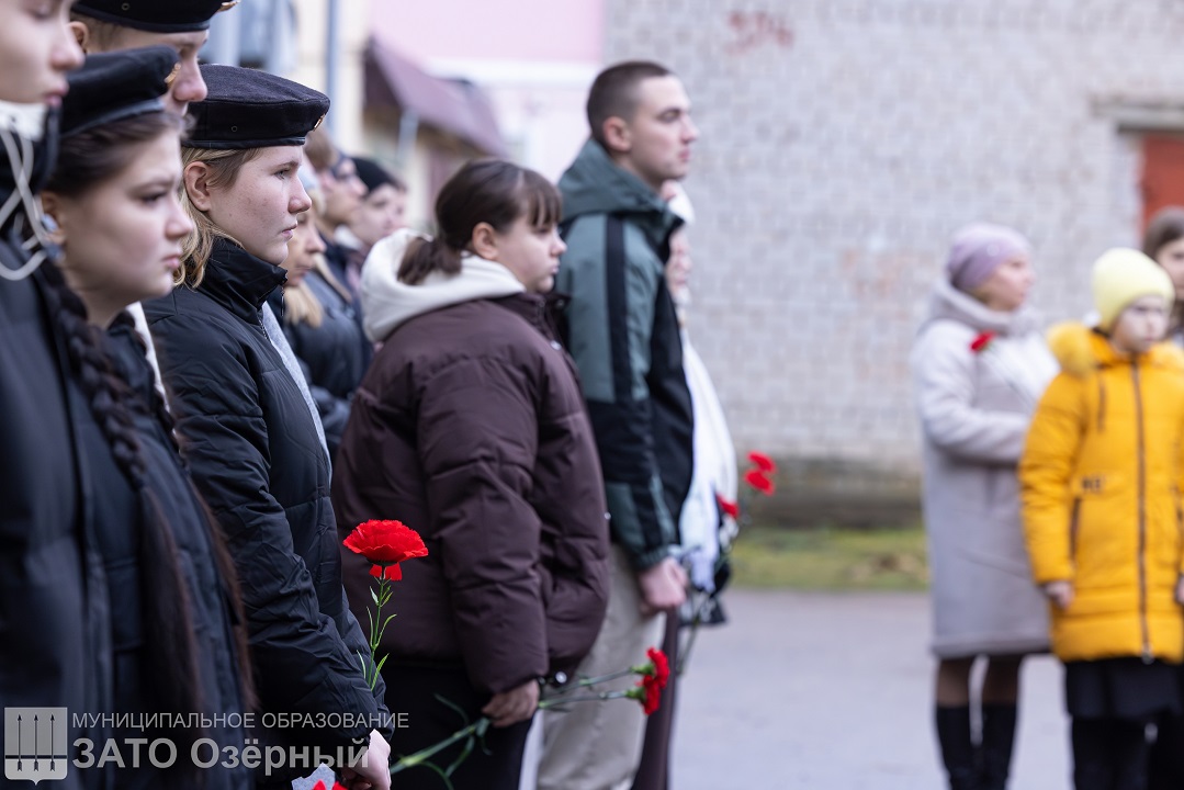 Память Виктора Елисеева, отдавшего жизнь за Родину, увековечили мемориальной доской в Тверской области