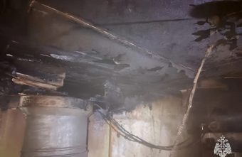 В Тверской области жильцы дома и пожарные справились с огнём жильцы