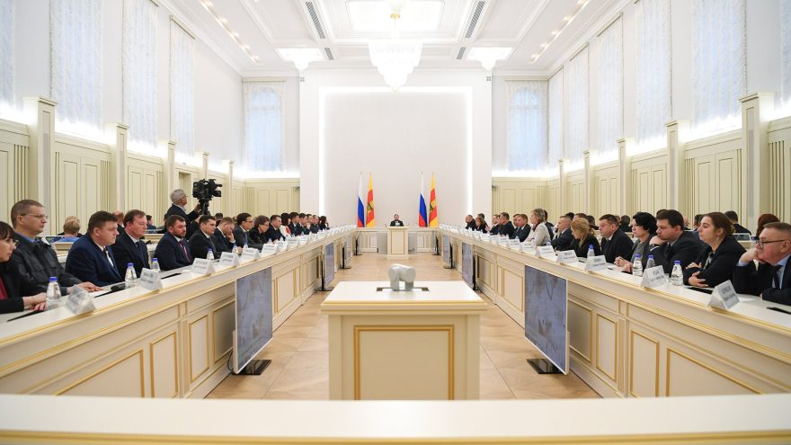 Виталий Королев обозначил перед главами муниципалитетов Тверской области задачи на 2026 год