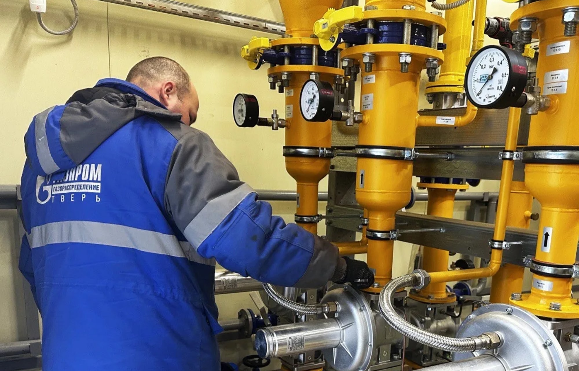 В Твери газифицировали новое здание ДОКБ