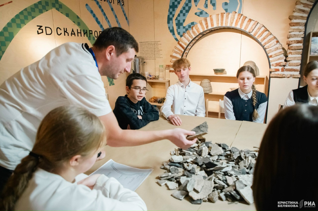 В Торжке открыли первый в Тверской области Детский археологический центр