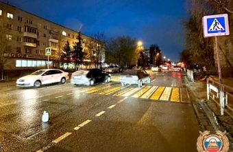 В Твери молодой водитель не успел остановиться и сбил пешехода сбил пешехода