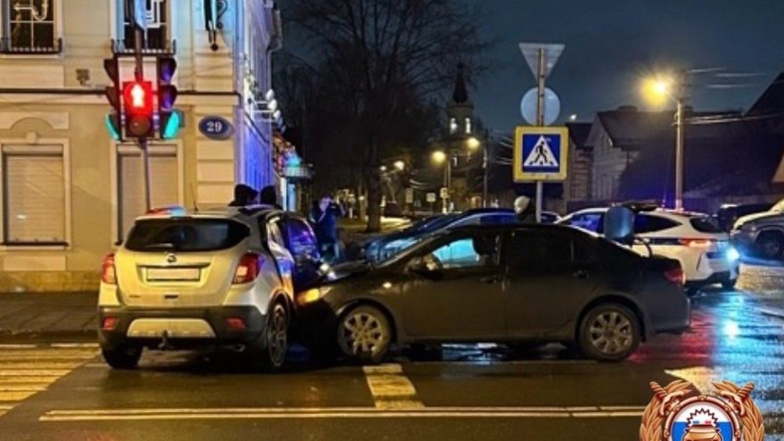 столкновении