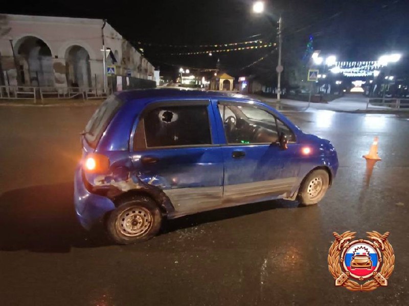 столкнулись 